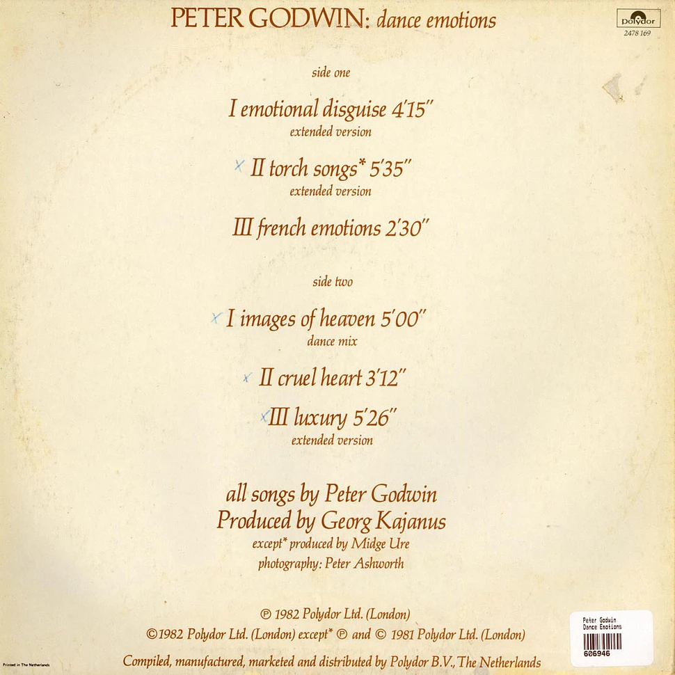 Peter Godwin - Dance Emotions