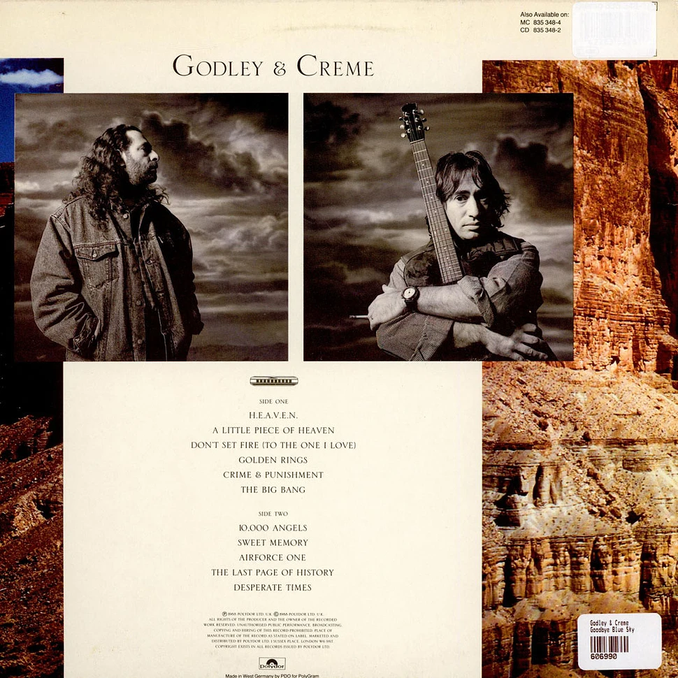 Godley & Creme - Goodbye Blue Sky