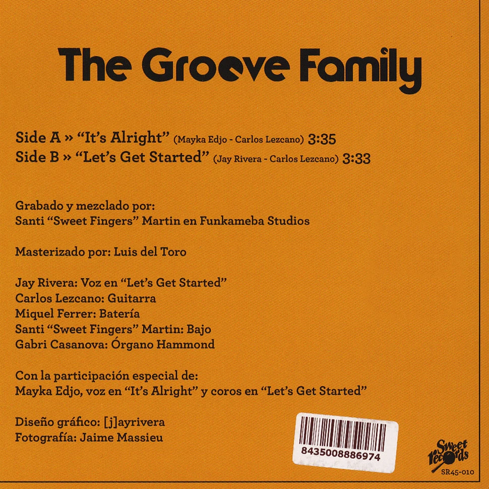 Groove Family - It'S Alright/Let'S Get Started