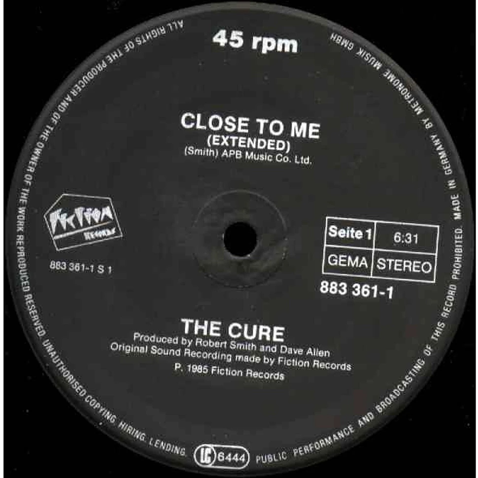The Cure - Close To Me