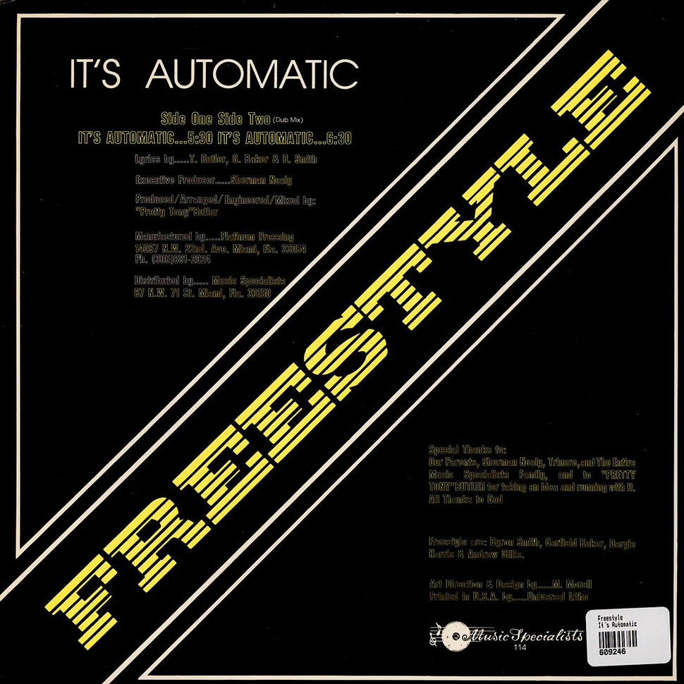 Freestyle - It's Automatic