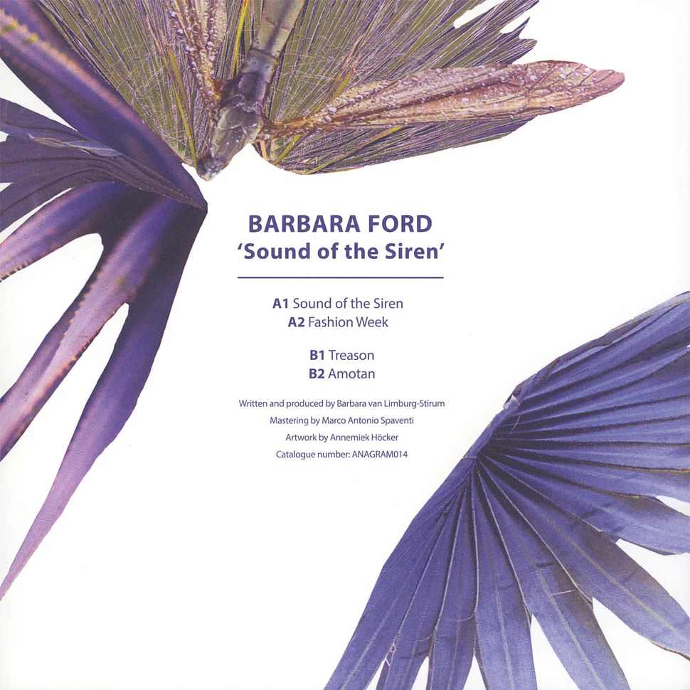 Barbara Ford - Sound Of The Siren EP