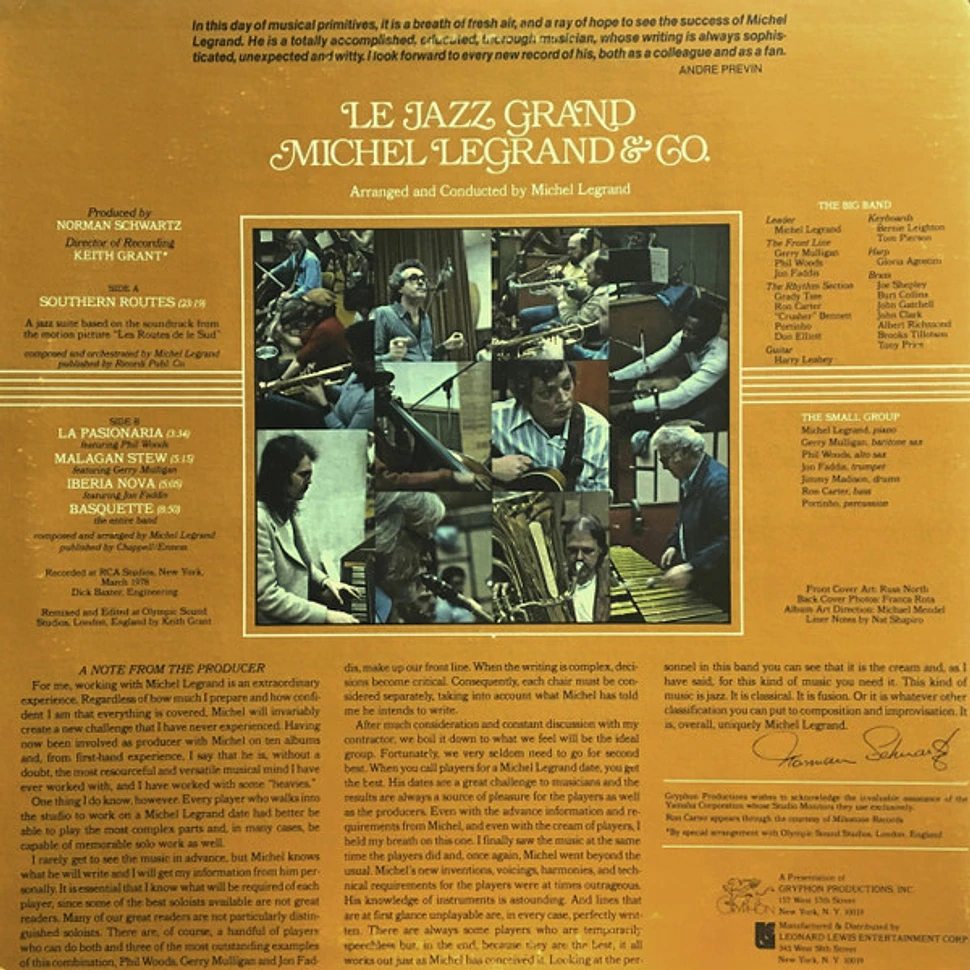 Michel Legrand & Co. - Le Jazz Grand