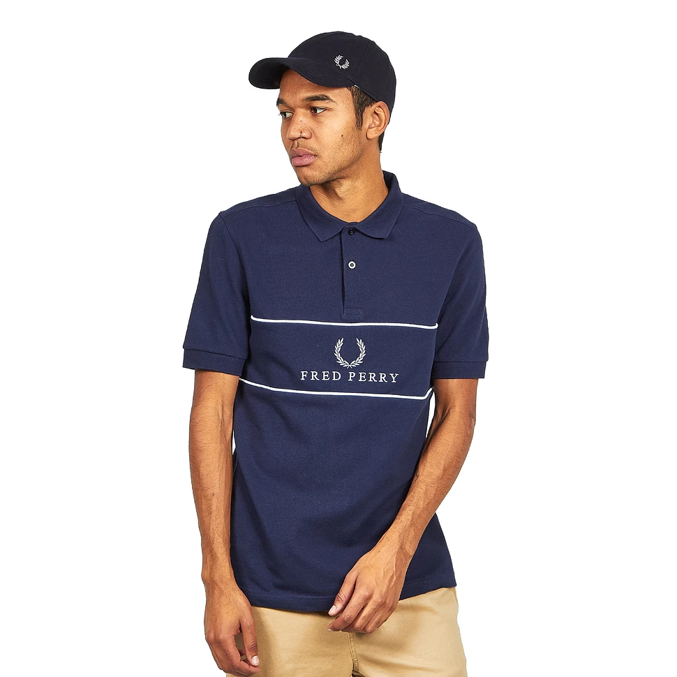 Fred Perry - Panel Piped Pique Shirt
