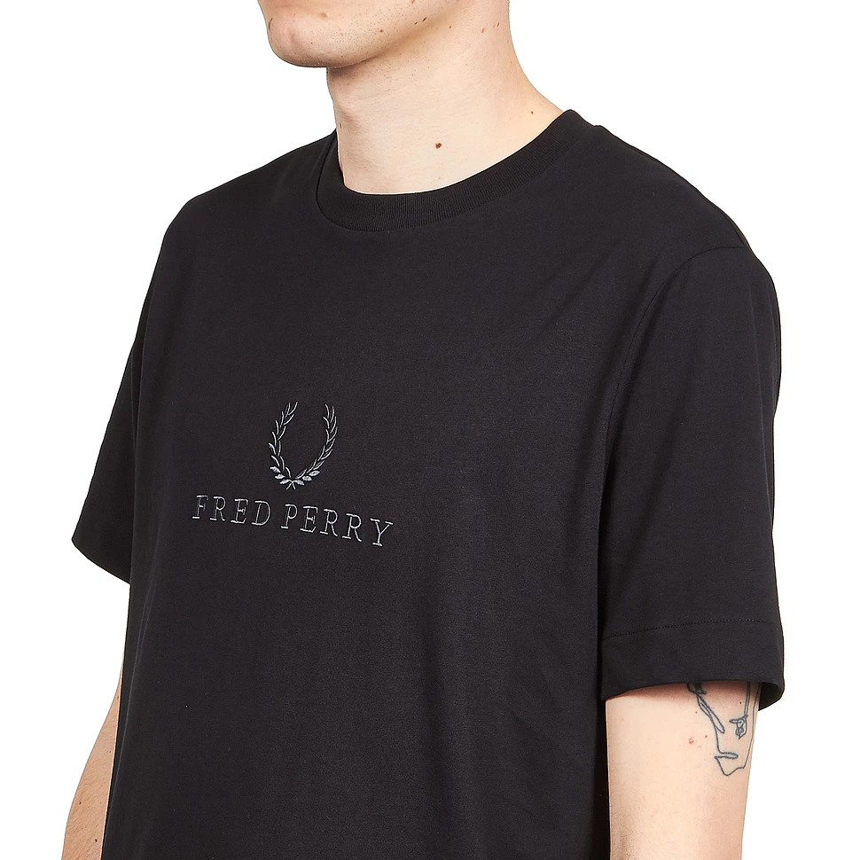 Fred Perry - Embroidered Graphic T-Shirt