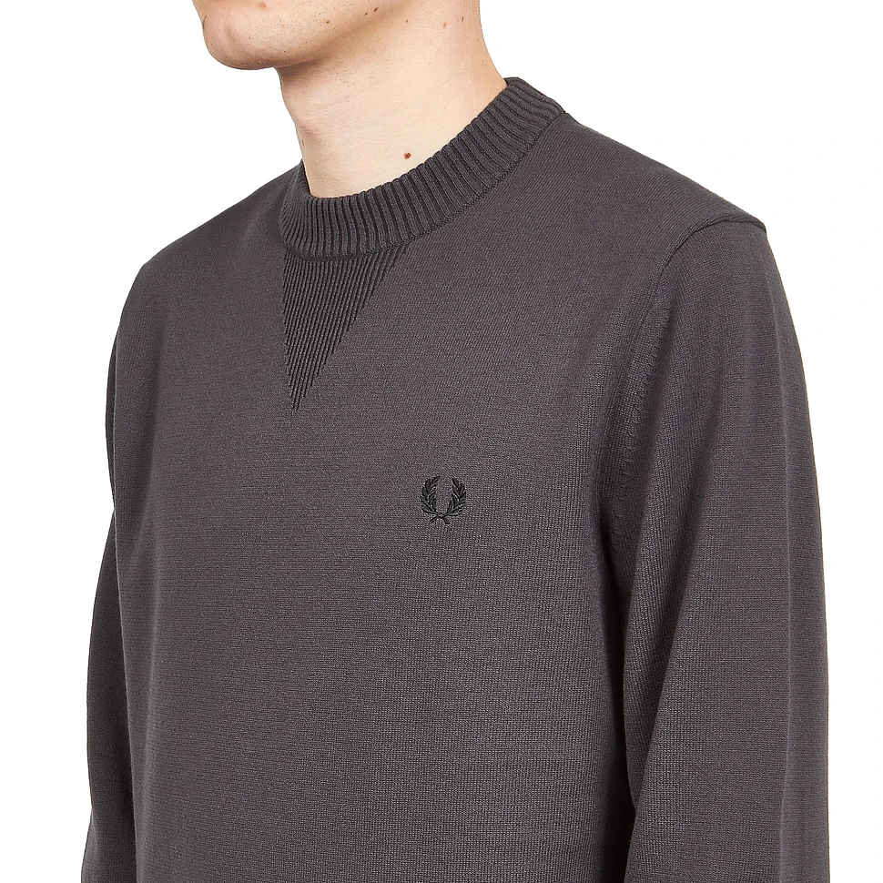 Fred Perry - V Insert Crew Neck Jumper