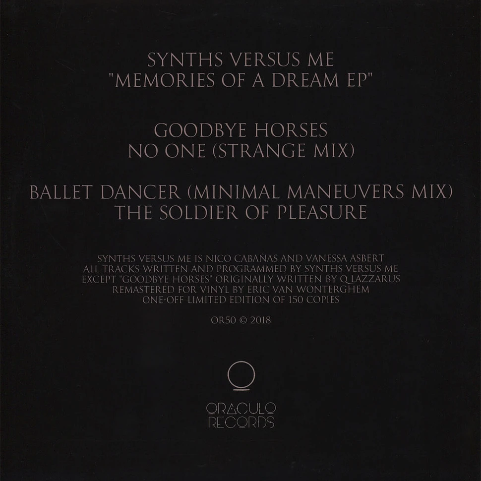 Synths Versus Me - Memories Of A Dream