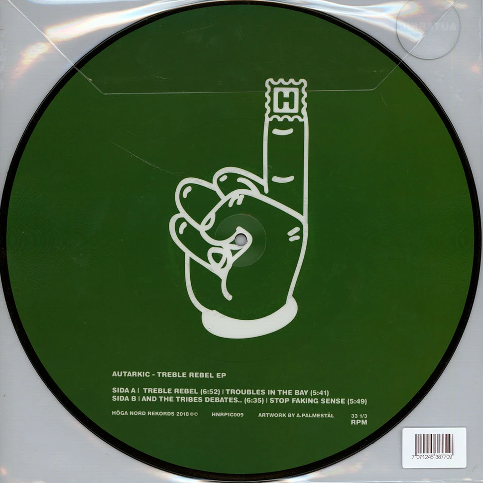 Autarkic - Treble Rebel EP Picture Disc Edition