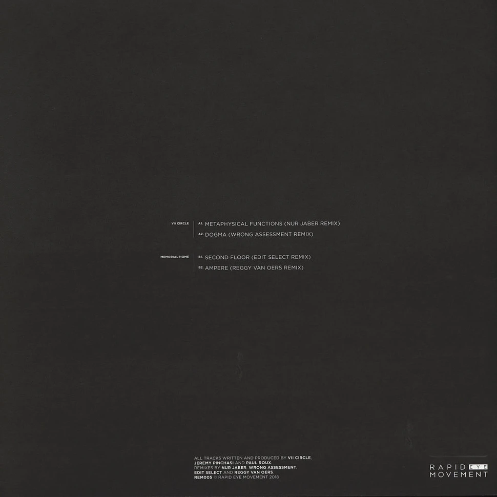 VII Circle & Memorial Home - Split Ep: Remixes