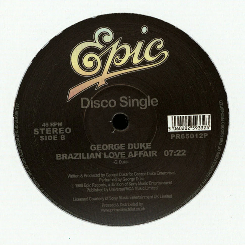 George Duke - I Want You For Myself (Tom Moulton Mix) / Brazilian Love Affair