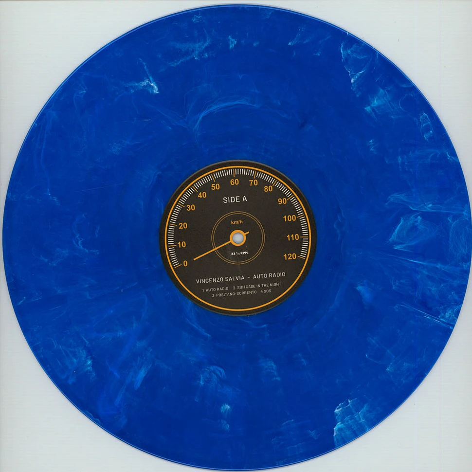 Vincenzo Salvia - Auto Radio Blue & White Marble Colored Vinyl Edition