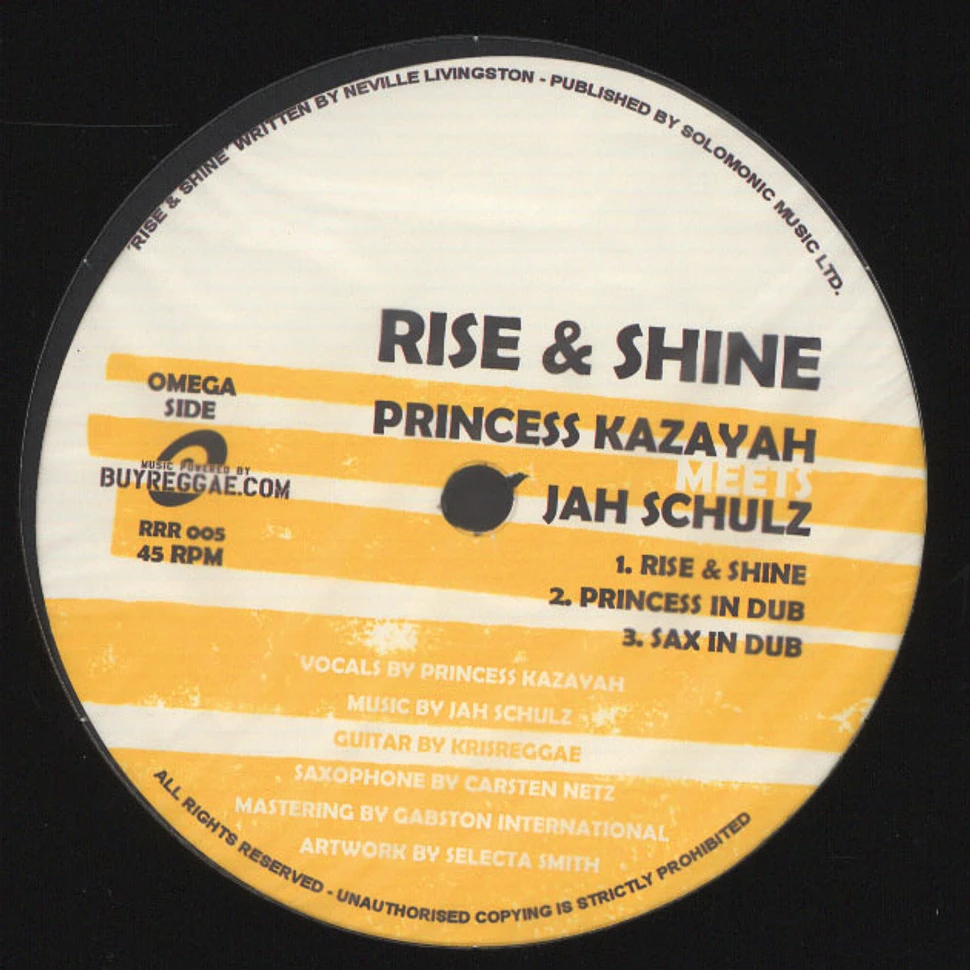 Jah Schulz, Jahcoustiix & Princess Kazayah - Rise & Shine