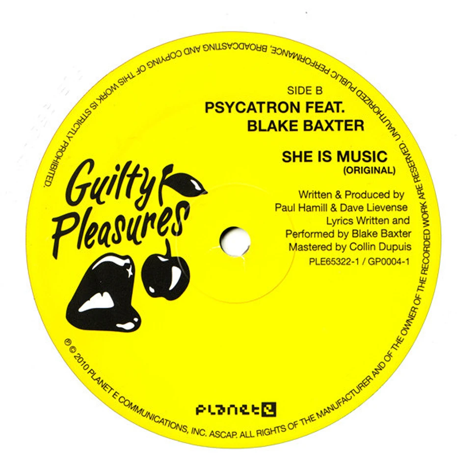 Psycatron Feat. Blake Baxter - She Is Music