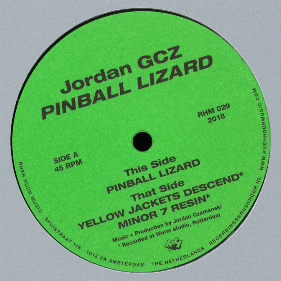 Jordan GCZ - Pinball Lizard EP