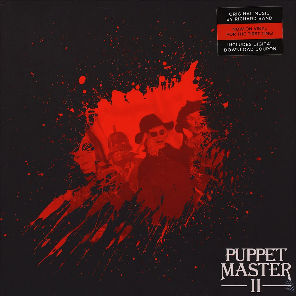 Richard Band - OST Puppet Master 2 White & Black Split Colored Vinyl Edition