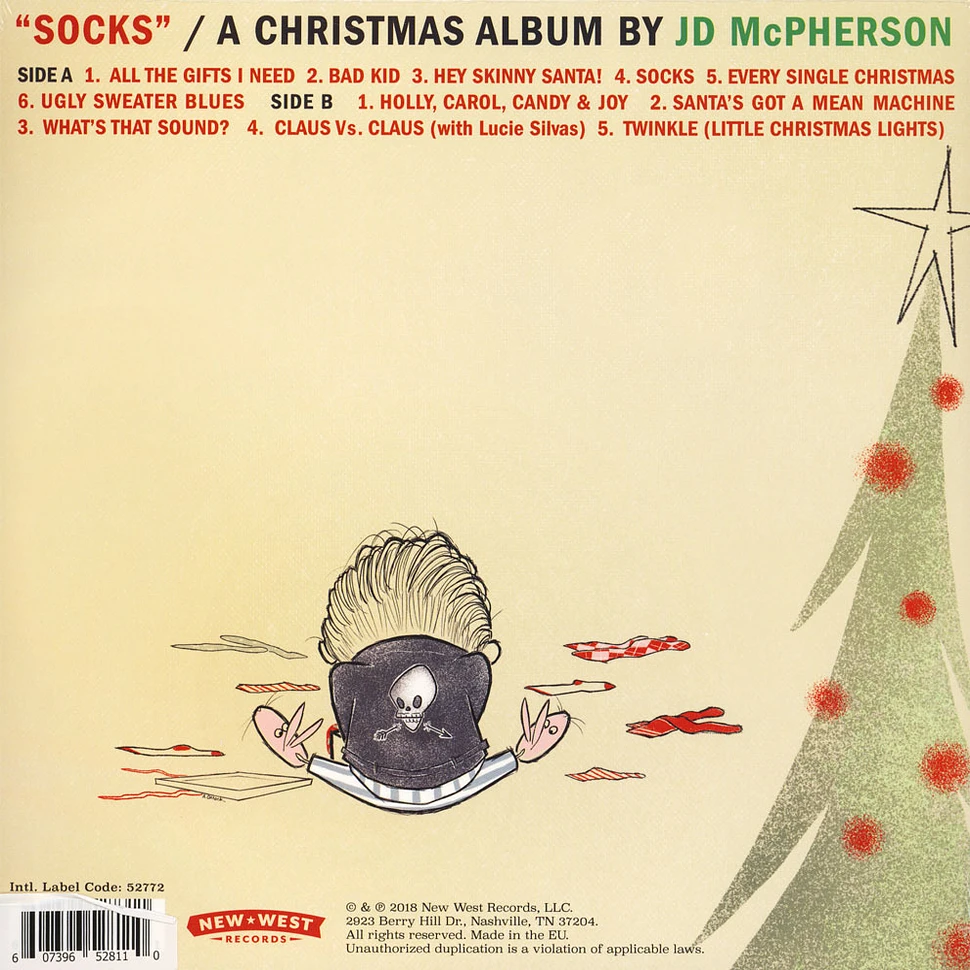 JD McPherson - Socks Colored Vinyl Edition