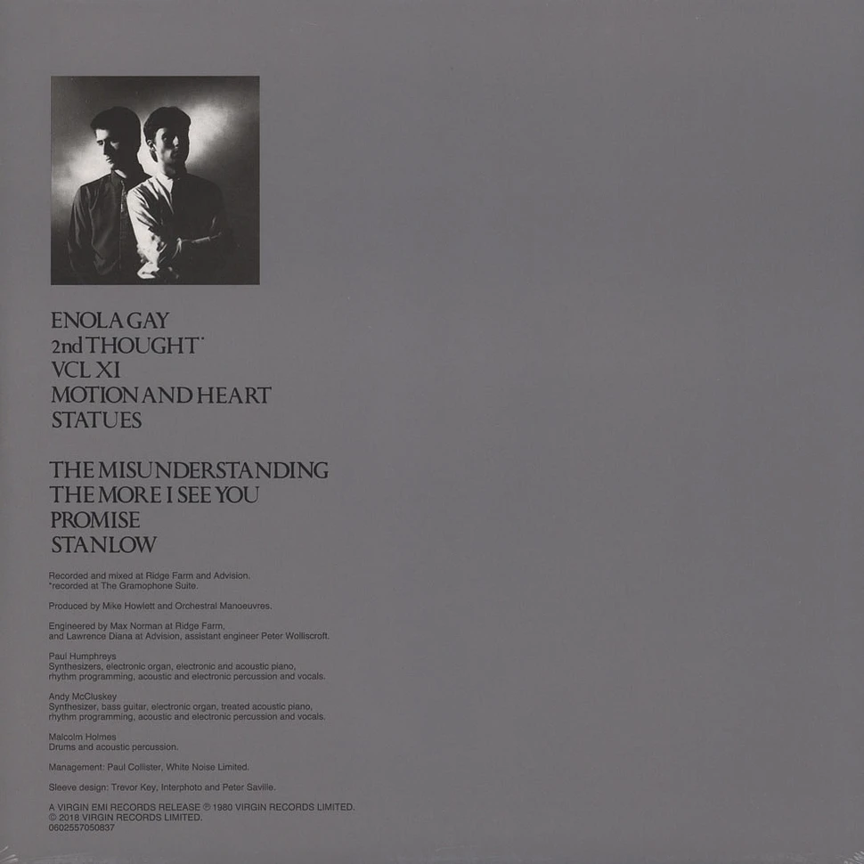 Orchestral Manoeuvres In The Dark aka OMD - Organisation Half Speed Mastered Vinyl Edition