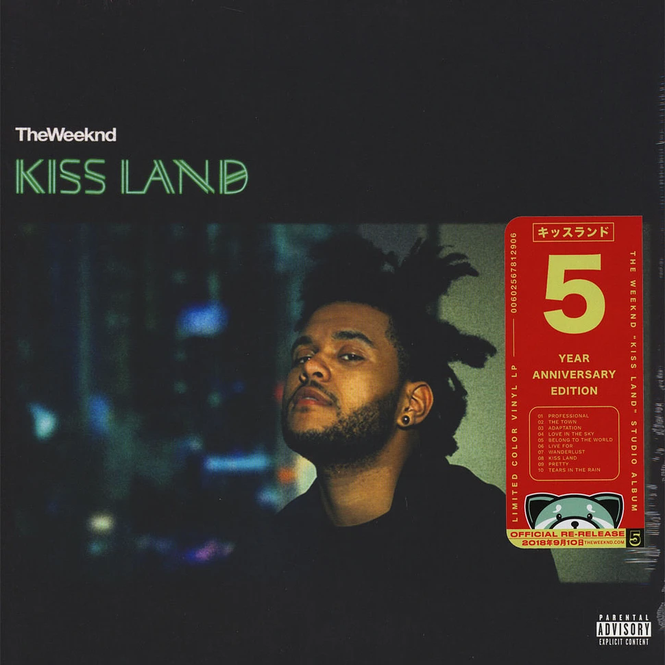 The Weeknd - Kiss Land Limited Transparent Vinyl Edition