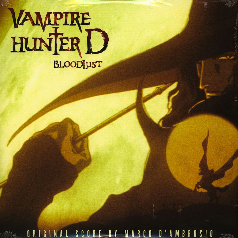 Marco D'ambrosio - OST Vampire Hunter D: Bloodlust Yellow Colored Vinyl Edition