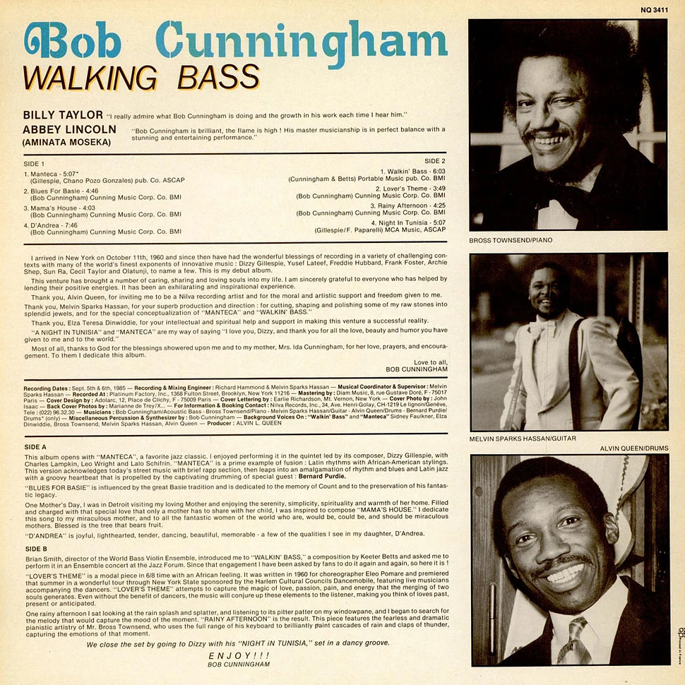 Bob Cunningham - Walking Bass