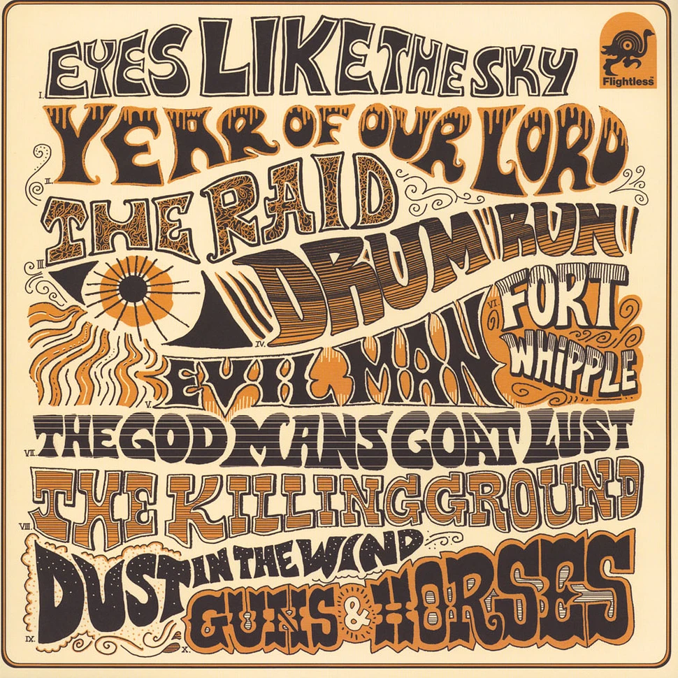 King Gizzard & The Lizard Wizard - Eyes Like The Sky Orange Vinyl Edition