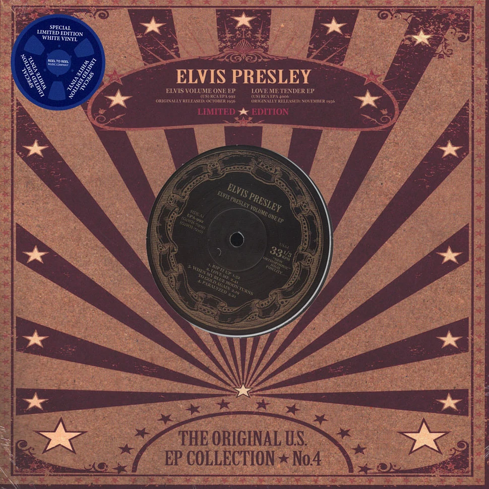 Elvis Presley - US EP Collection Volume 4 White Vinyl Edition