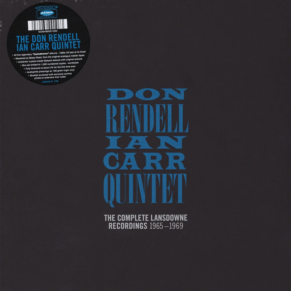 Don Rendell & Ian Carr Quintet, The - The Complete Lansdowne Recordings, 1965-1969