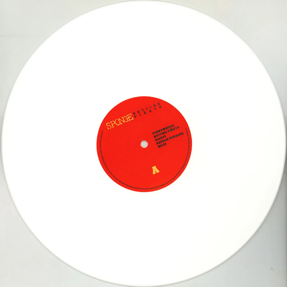 Sponge - Rotting Piñata White Colored Vinyl Edition