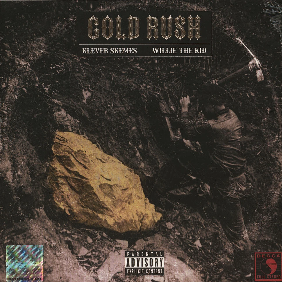 Klever Skemes & Willie The Kid - Gold Rush Gold & Black Vinyl Edition