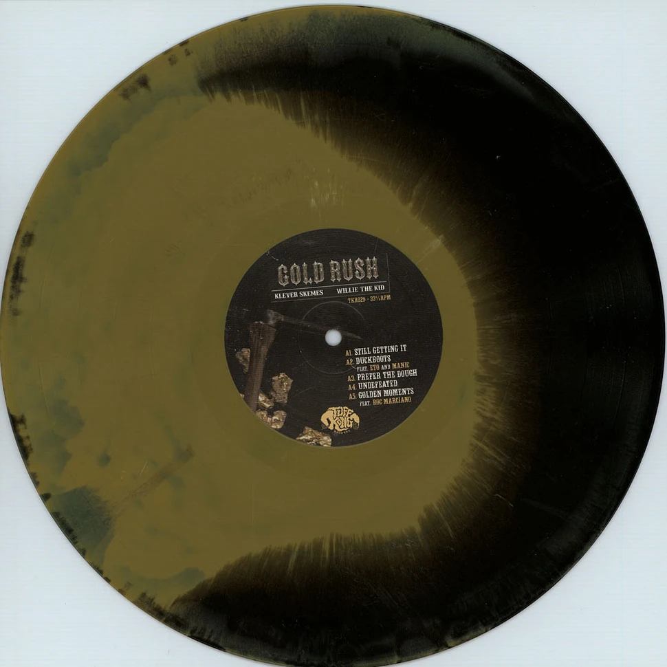 Klever Skemes & Willie The Kid - Gold Rush Gold & Black Vinyl Edition