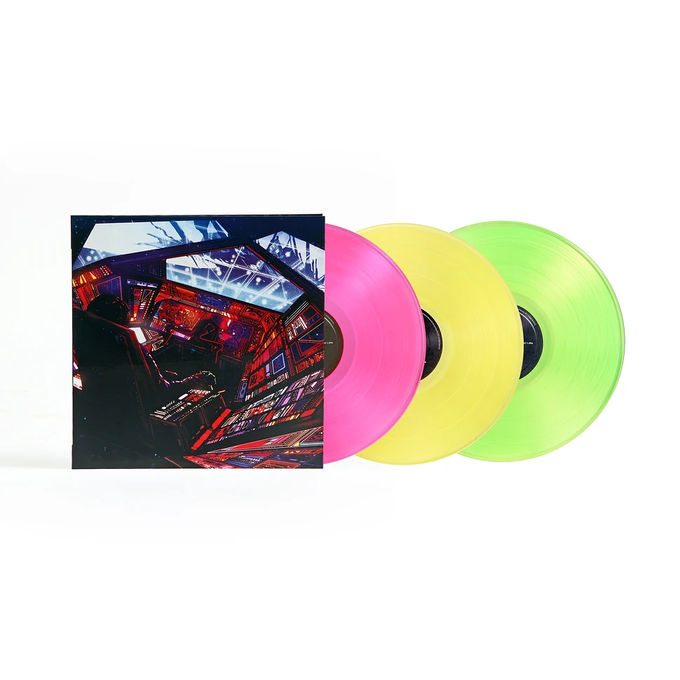 Pilotpriest - Original Motion Picture Soundtrack Neon Pink & Yellow & Green Colored Vinyl Edition