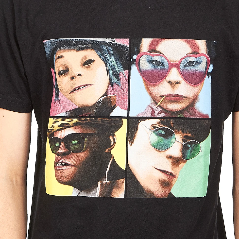 Gorillaz - 4 Faces T-Shirt