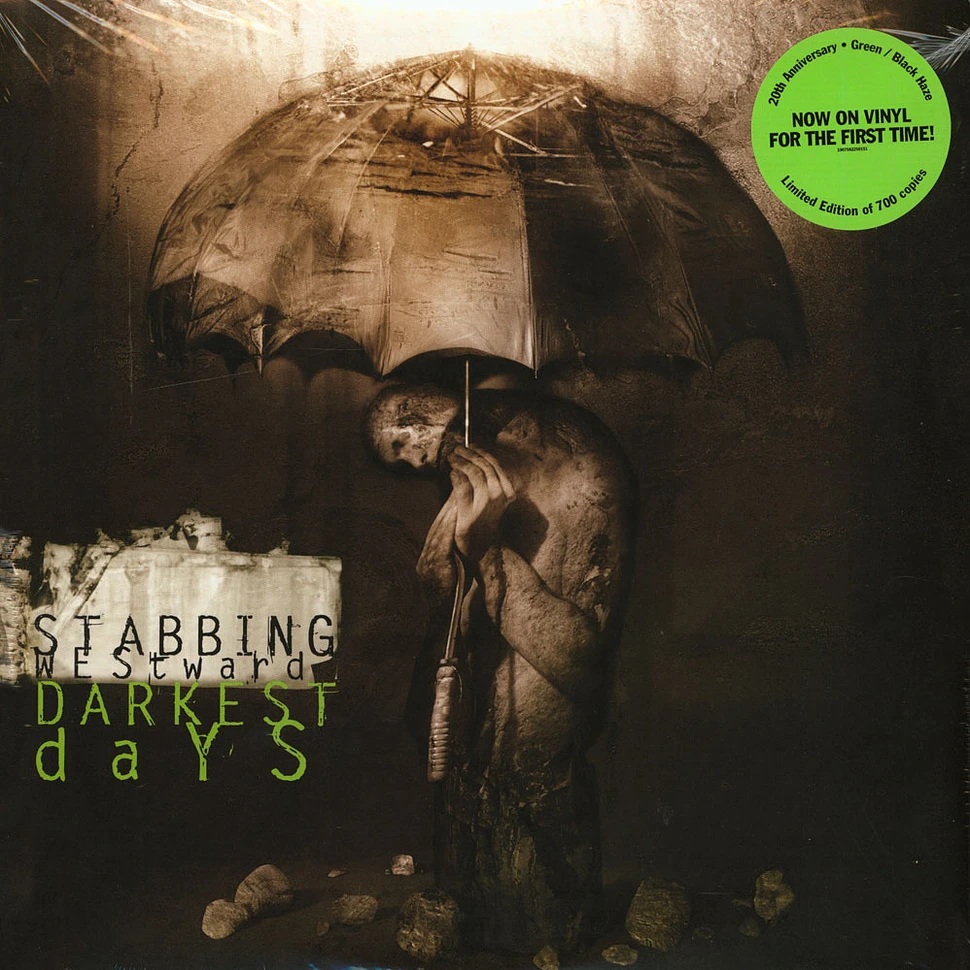 Stabbing Westward - Darkest Days Green Smoke Colored Vinyl Edition
