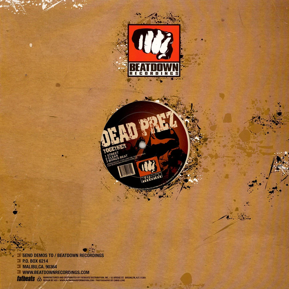Dead Prez / Milano - Together B/W Hope You're Listening