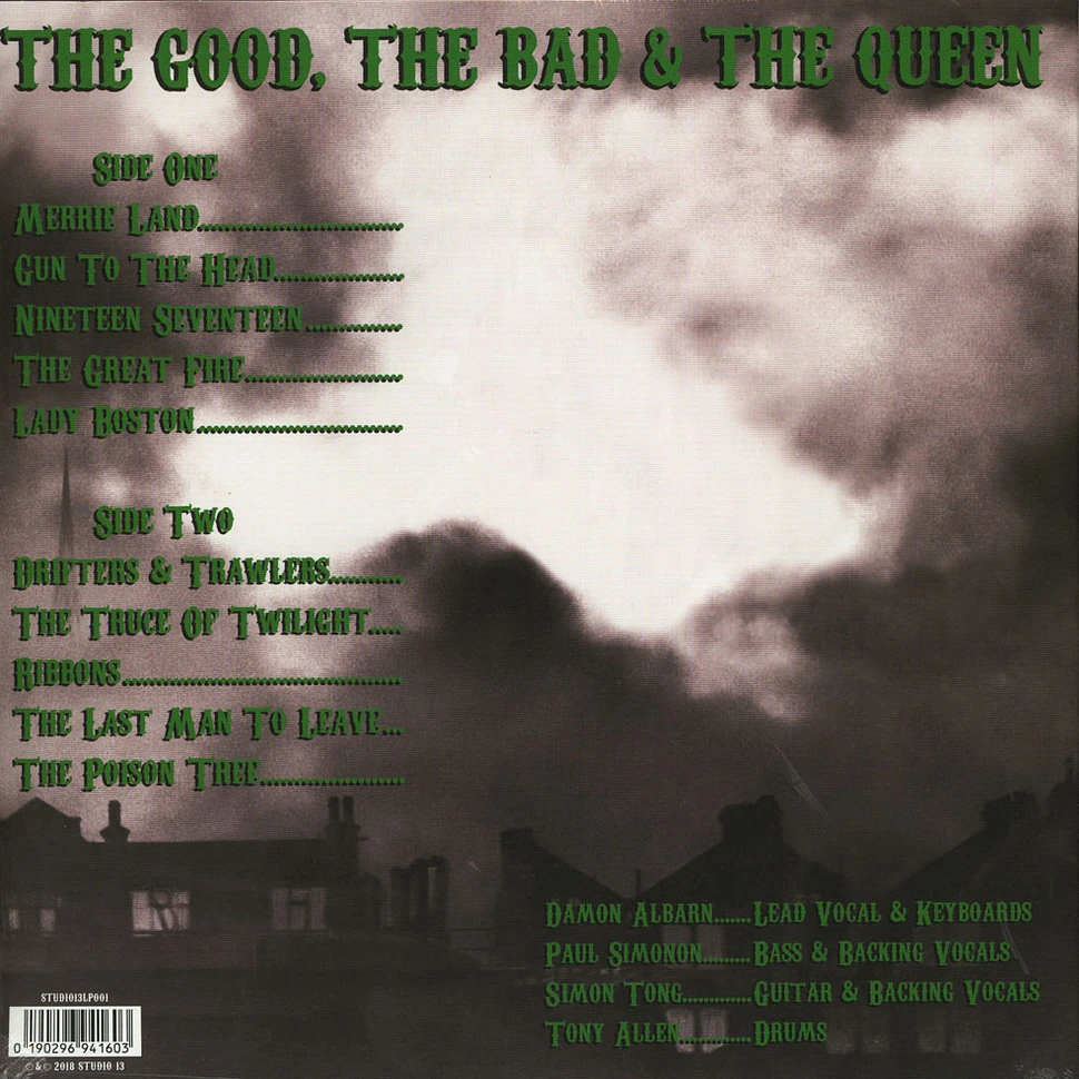 The Good, The Bad & The Queen (Damon Albarn, Paul Simonon of The Clash, Tony Allen and Simon Tong of The Verve) - Merrie Land Black Vinyl Edition