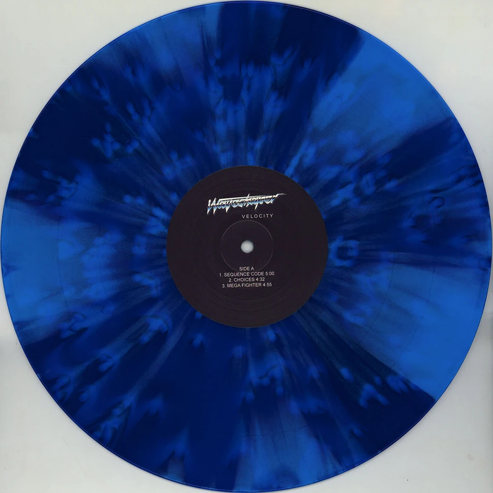 Waveshaper - Velocity Light & Dark Blue Cornetto Effect Colored Vinyl Edition
