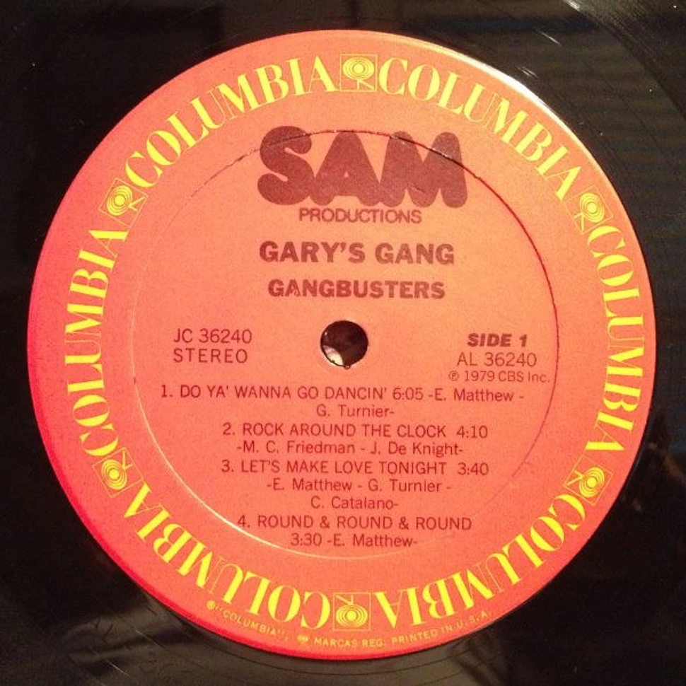 Gary's Gang - Gangbusters