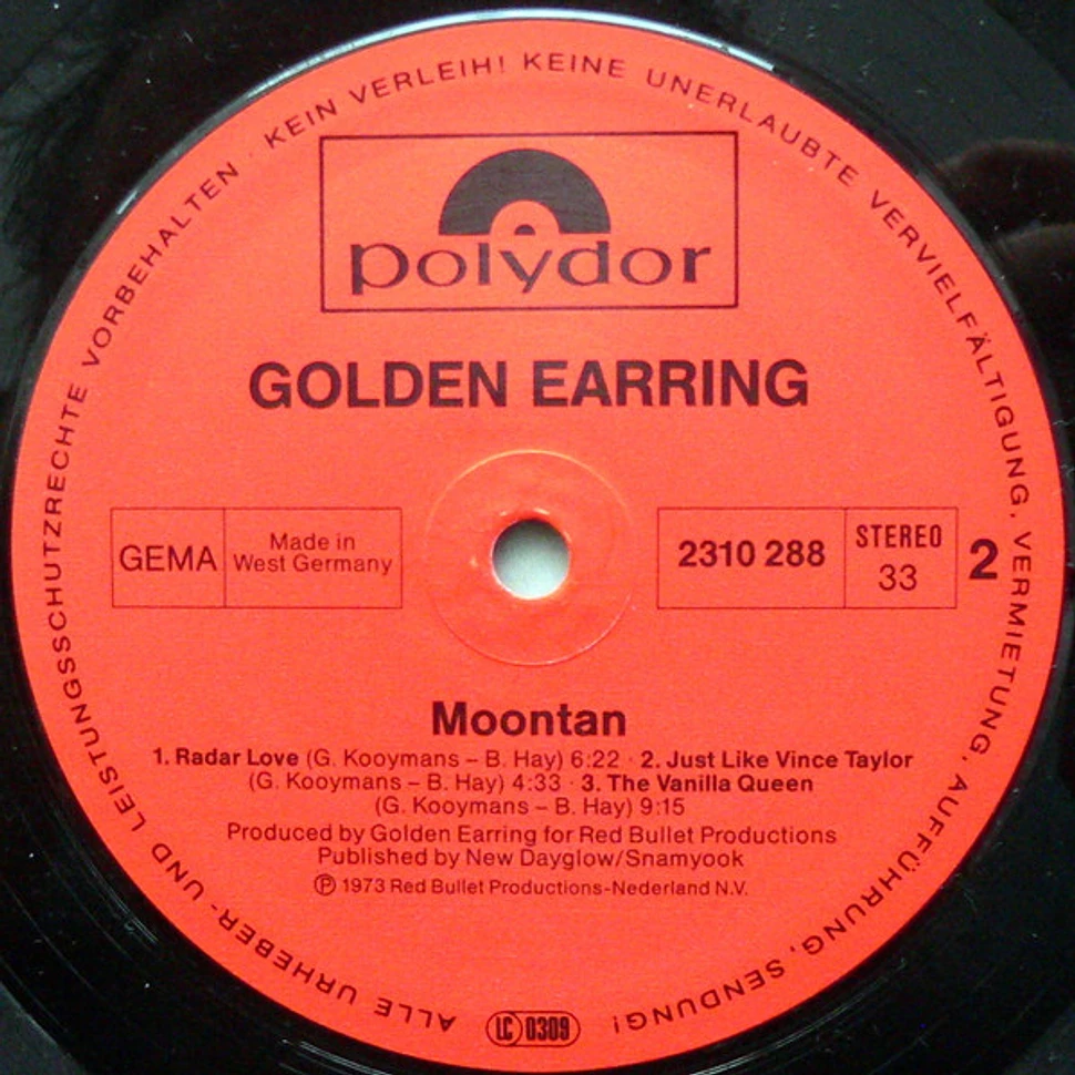Golden Earring - Moontan