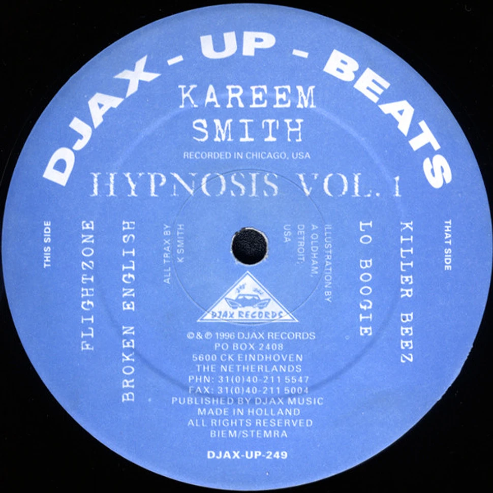 Kareem Smith - Hypnosis Vol. 1