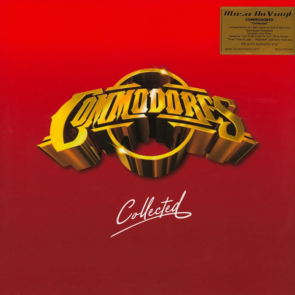Commodores - Collected Gold & Red Vinyl Edition