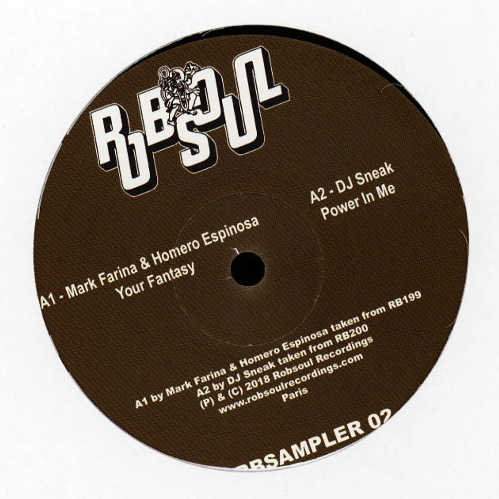 DJ Sneak, Joss Moog, Phil Weeks & Mark Farina - Sampler #2