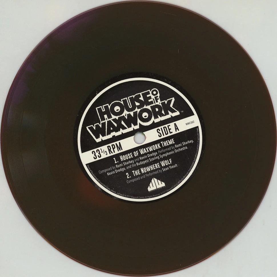 House Of Waxwork - Issue 2 Time Capsule Cover Edition / OST Toxic Zombie Purple Colored Vinyl
