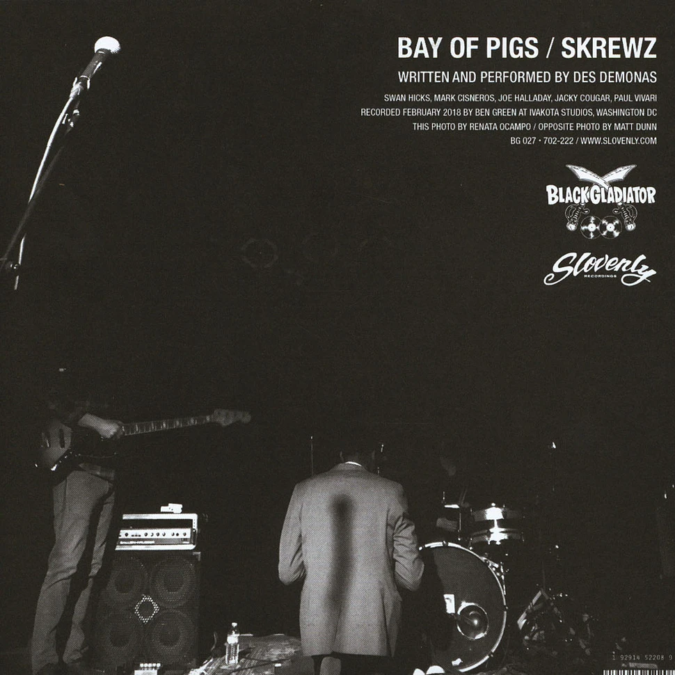 Des Demonas - Bay Of Pigs EP