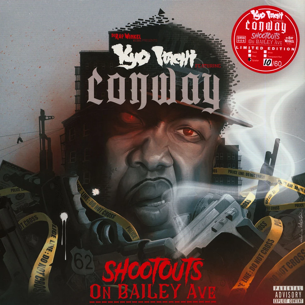 Kyo Itachi & Conway / Eto - Shootouts On Bailey Ave / The Offering Surprise Splattered Vinyl Edition