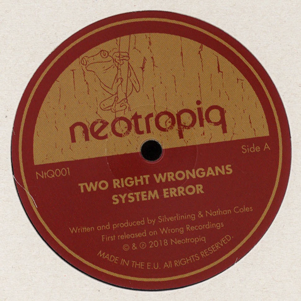 Two Right Wrongans - System Error