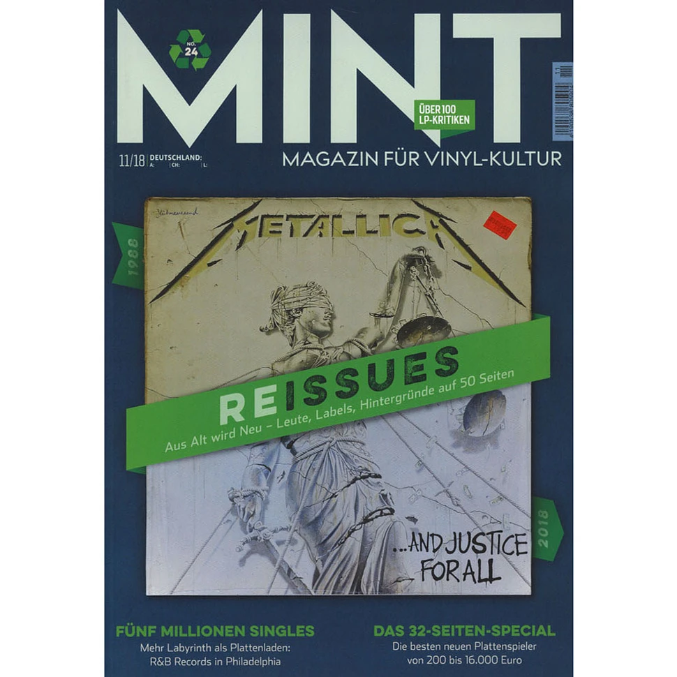 Mint - Das Magazin Für Vinylkultur - Ausgabe 24 - November 2018