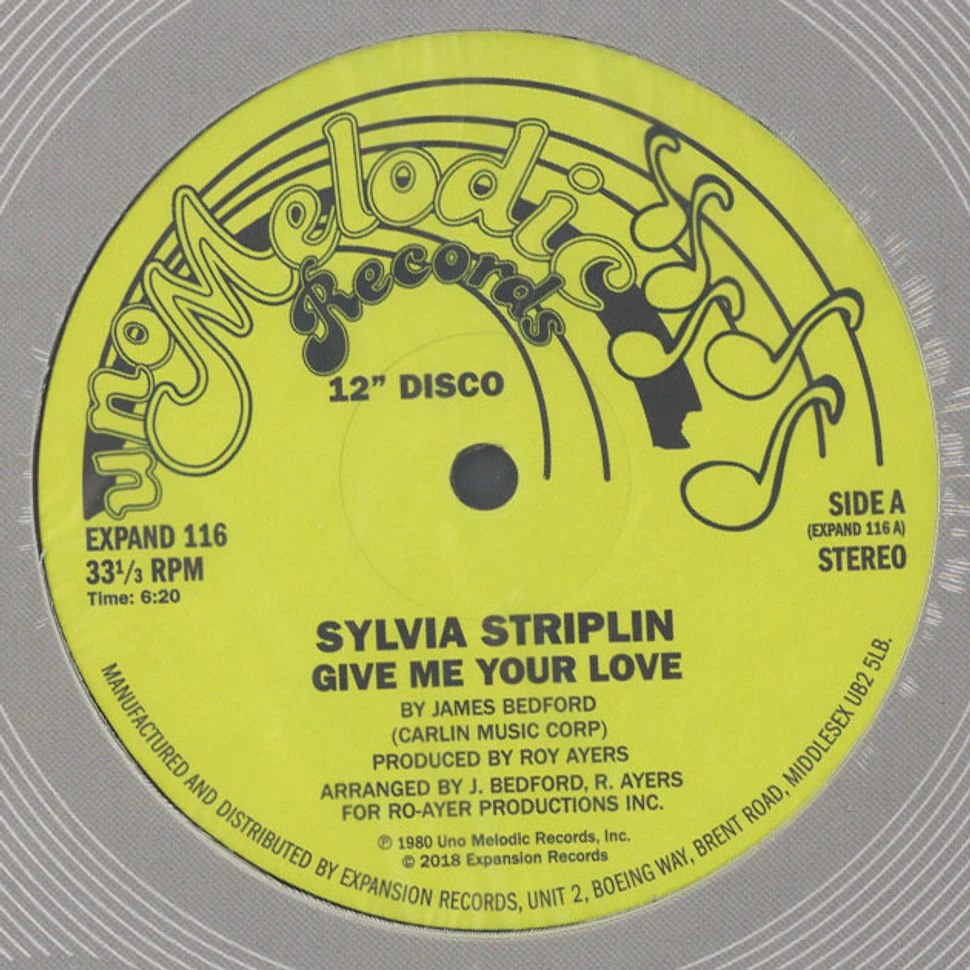 Sylvia Striplin - Give Me Your Love / You Can't Turn Me Away