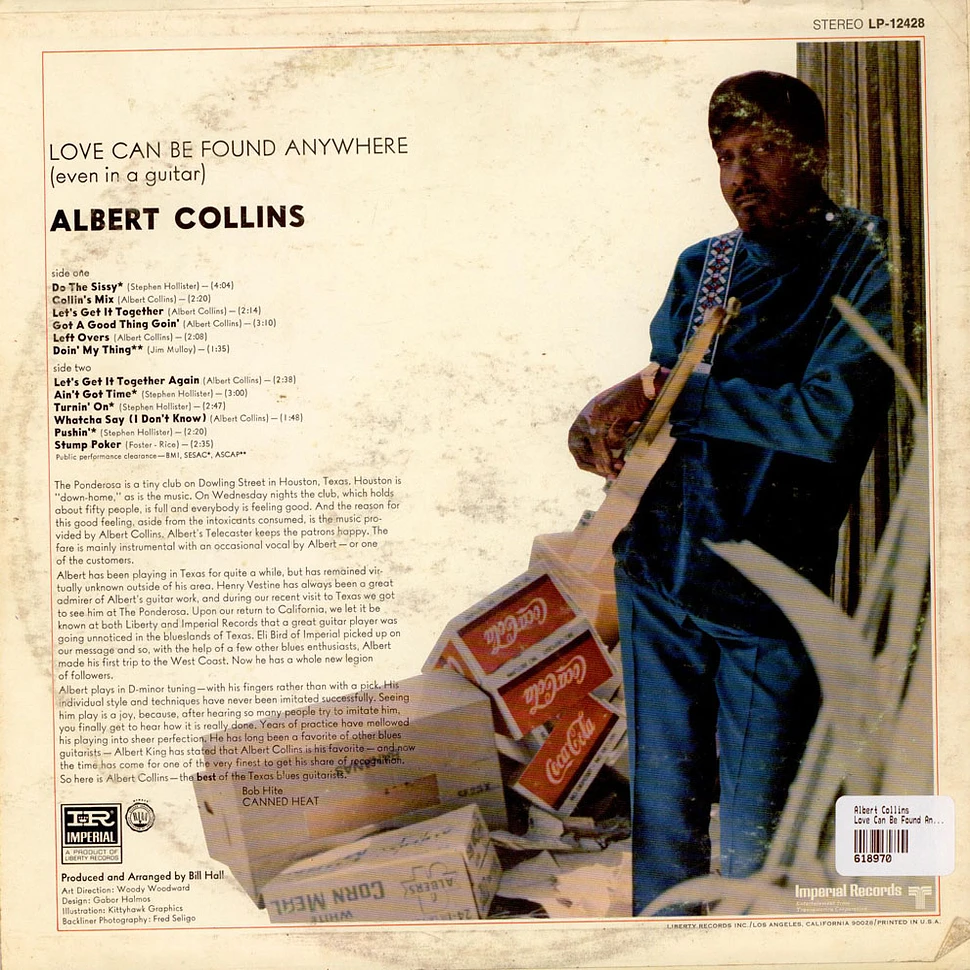 Albert Collins - Love Can Be Found Anywhere (Even In A Guitar)