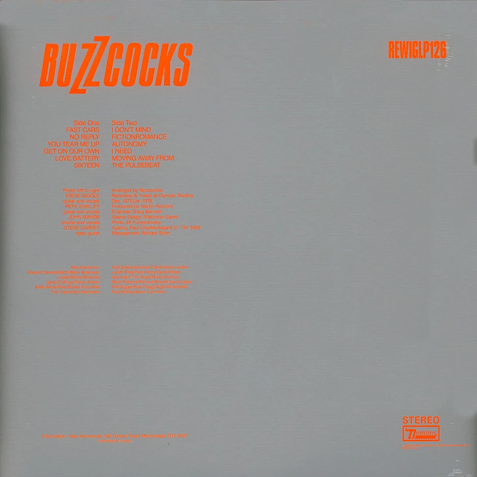 Buzzcocks - Another Music In A Different Kitchen Black Vinyl Edition