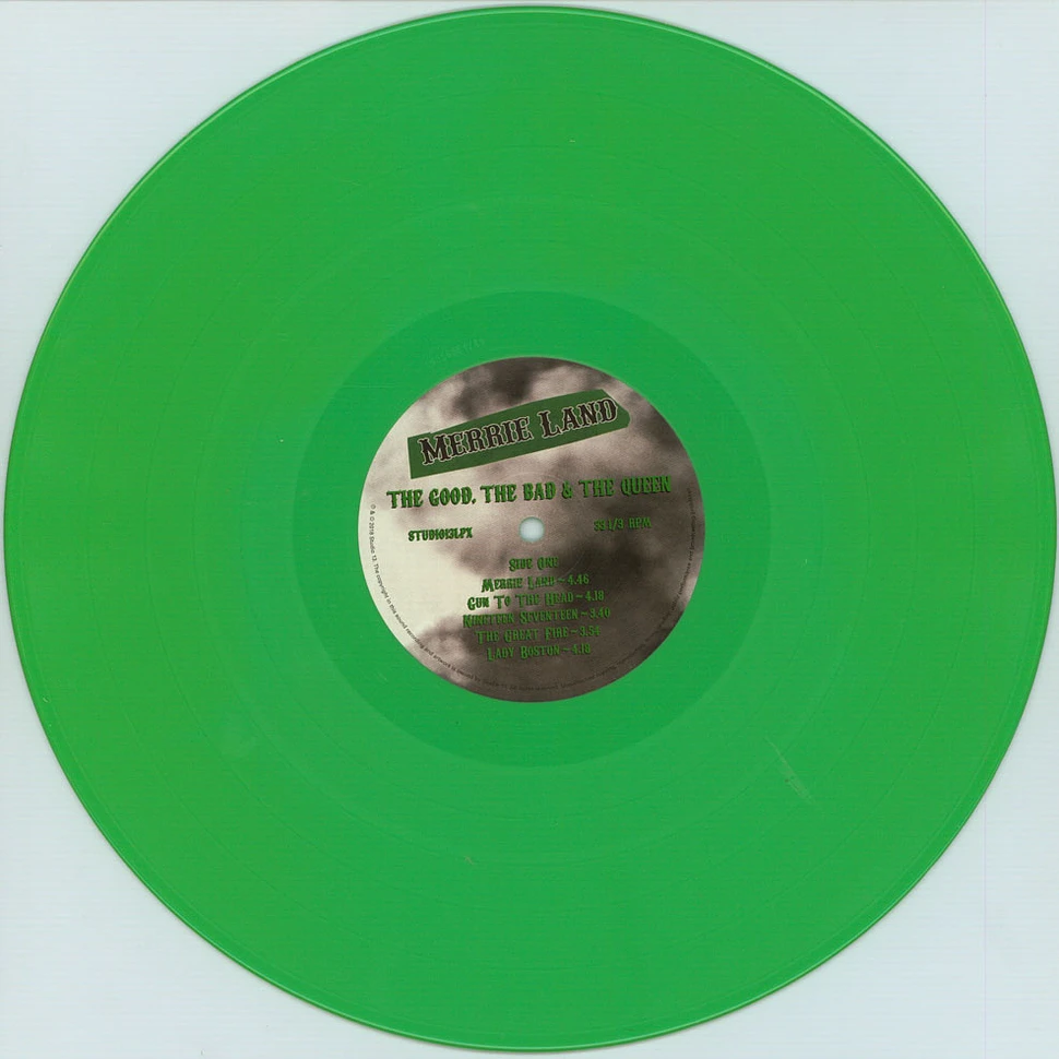 The Good, The Bad & The Queen (Damon Albarn, Paul Simonon of The Clash, Tony Allen and Simon Tong of The Verve) - Merrie Land Green Vinyl Edition